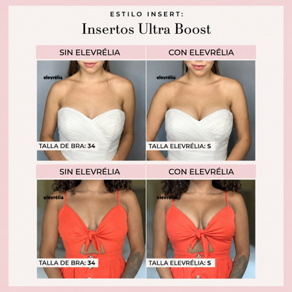 Compra 1 y Lleva la 2 GRATIS | Insertos Elevrélia | Realza tu busto al instante